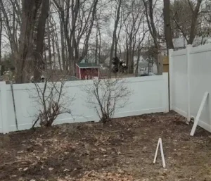 2 height vinyl fences