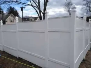 Decorative vinyl fences