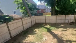 New Wood Fence