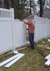Vinyl Privacy Fence installation-repairs