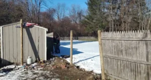 Wood Fence Section Replacement