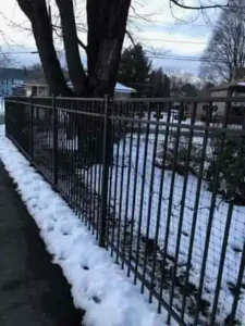 Aluminum Fence Install